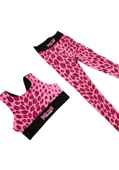 Completo con logo JUST CAVALLI KIDS | JGP26033CEHBPINK KPK